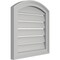Ekena Millwork Arch Top Surface Mount PVC Gable Vent: Non-Functional, w/2"W x 1-1/2"P Brickmould Frame, 18"W x 42"H GVPAR18X4202SN - alternate 2
